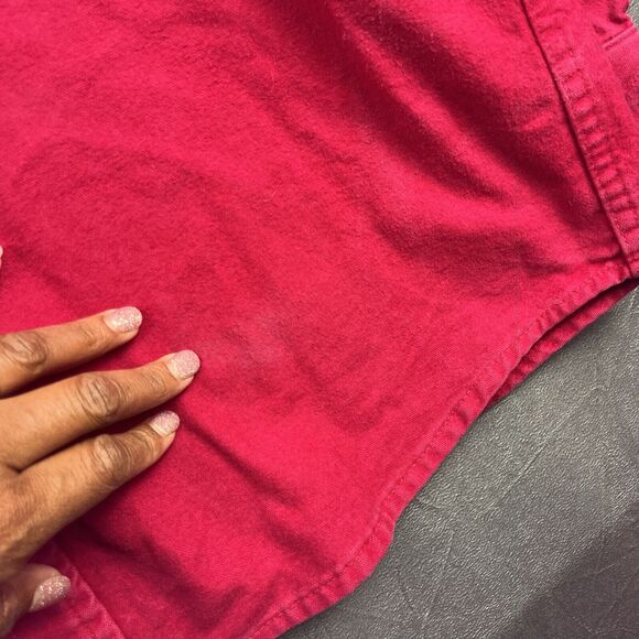 Vintage Cabela’s Brushed Flannel Shacket XL Embroidered Labrador Dog Heavyweight - Picture 5 of 16